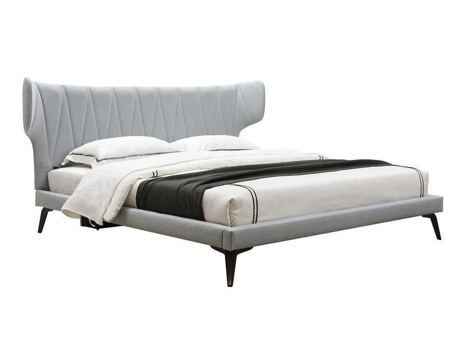 ESF: GC1801: кровать двуспальная  160х200 (серый)