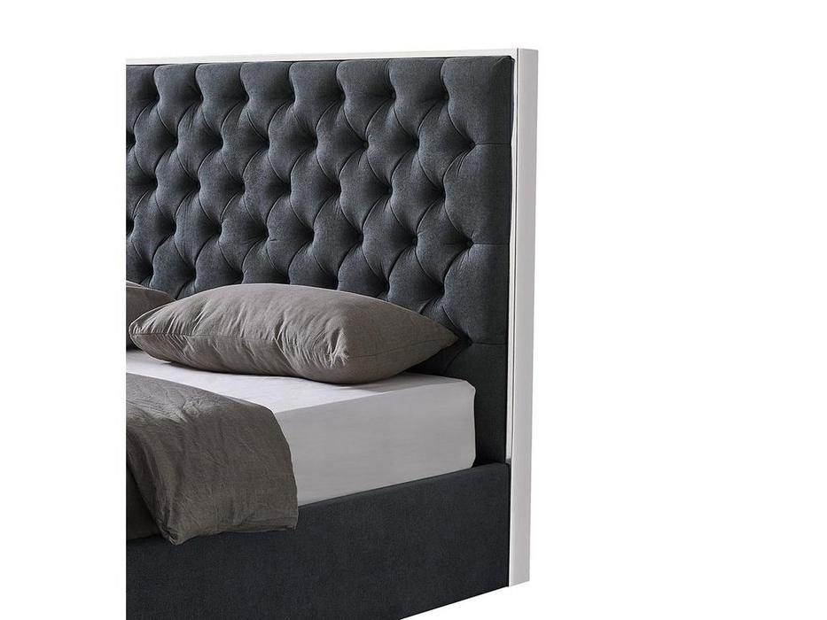 ESF:  LBD1704: кровать двуспальная  180х200 с подъемным механизмом (серый)