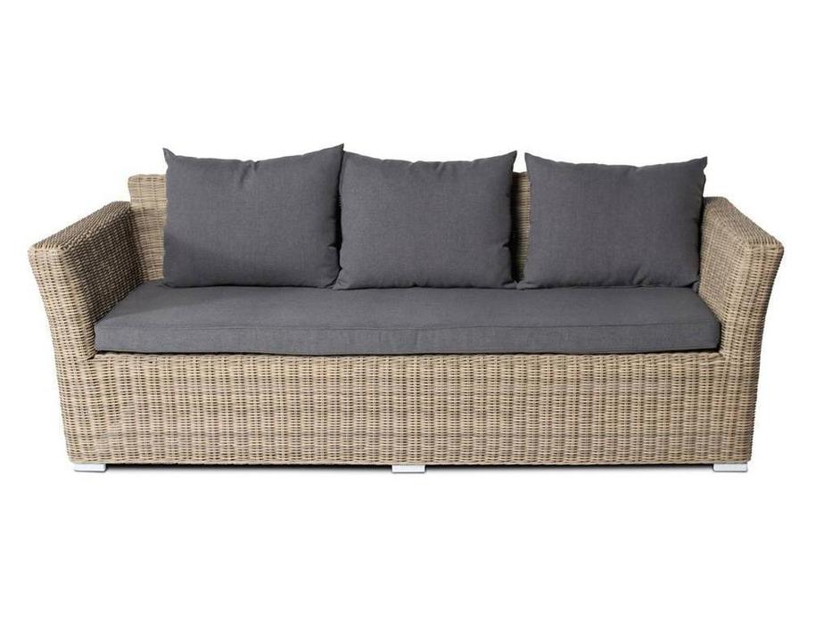 4SIS: Капучино: диван 3 местный  (соломенный)