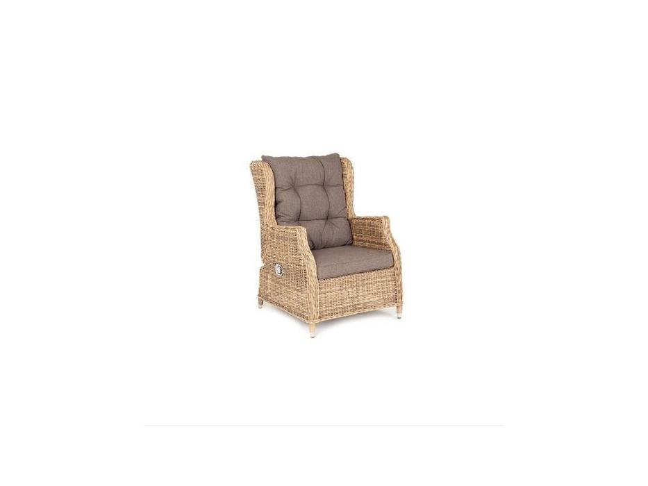4SIS: Форио: кресло раскладное  плетеное (соломенный)