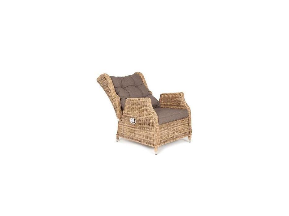 4SIS: Форио: кресло раскладное  плетеное (соломенный)