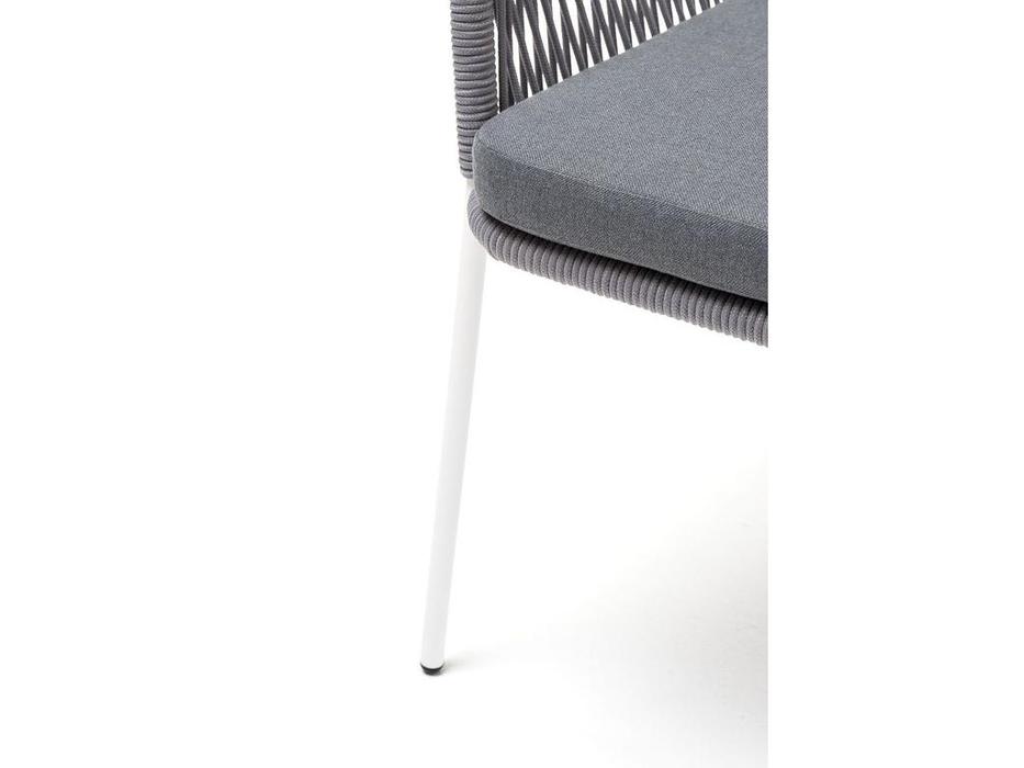 4SIS: Лион: стул садовый с подушкой (серый)