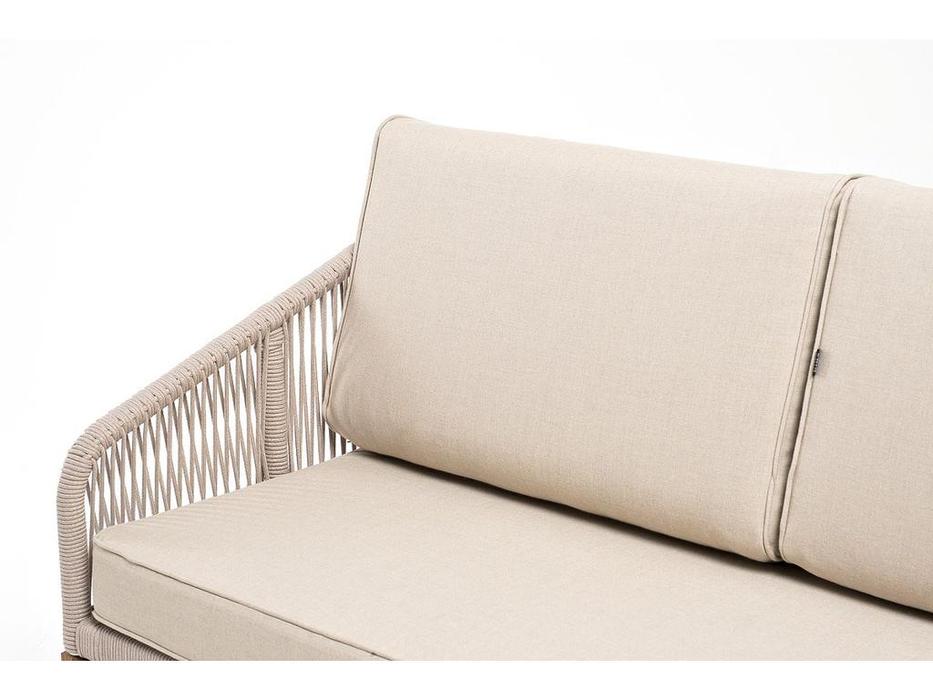 4SIS: Канны: диван садовый с подушками (бежевый)