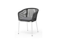 4SIS: Марсель: стул с подушкой (серый, белый)