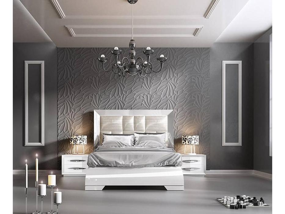 Franco Furniture: Carmen: кровать 180х200 (white)