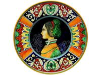 L Antica Deruta: Museo: тарелка декоративная (керамика)