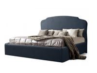 ЯМ: Римини: кровать 140х200 с подъемным механизмом стеганая (синий)