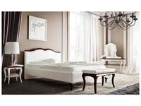 Taranko: Milano: кровать 160х200  (белый, орех)