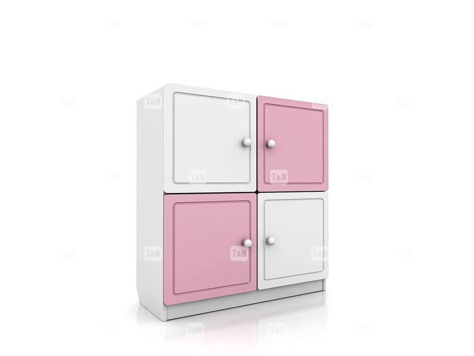 Tomyniki: Michael: шкаф книжный  (белый, розовый, зеленый, беж)