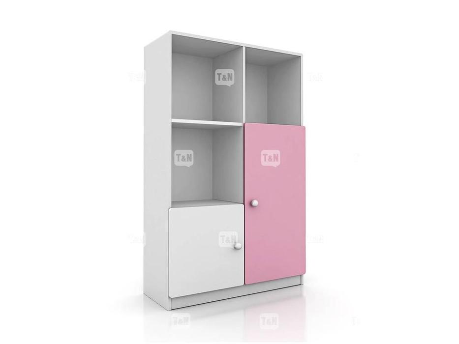 Tomyniki: Robin: шкаф книжный  (белый, розовый, голубой, беж)