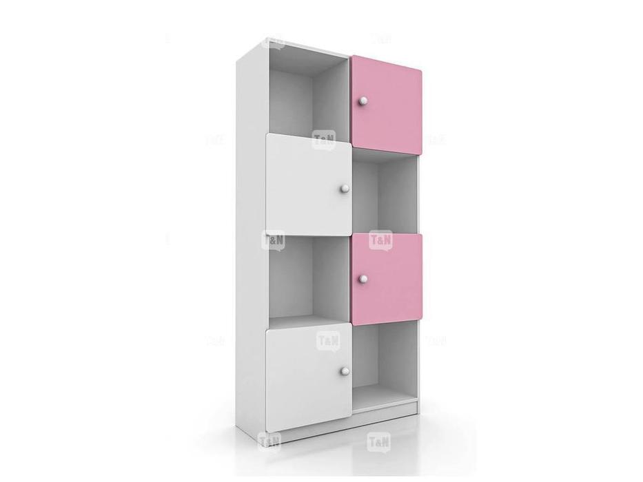 Tomyniki: Robin: шкаф книжный  (белый, розовый, голубой, беж)