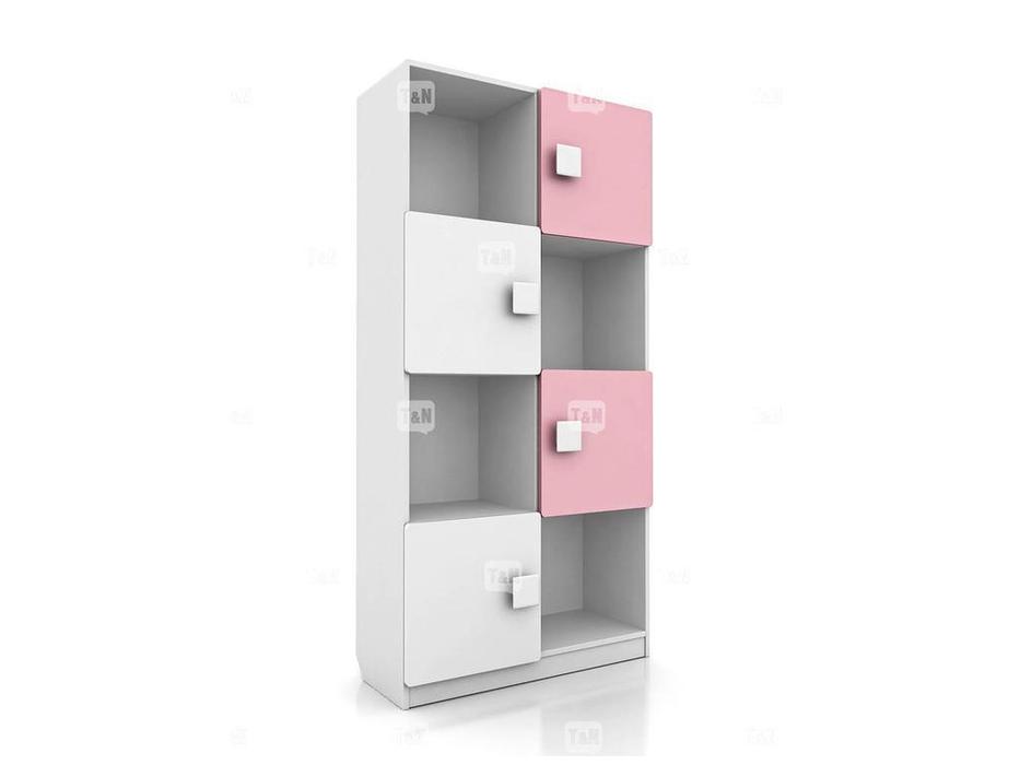 Tomyniki: Tommy: шкаф книжный  (розовый, салатовый, голубой, цвет дуба)