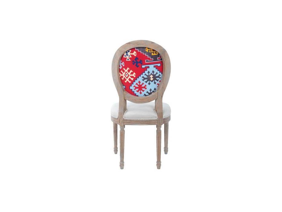 Interior: Miro: стул  (беж, цветная спинка)