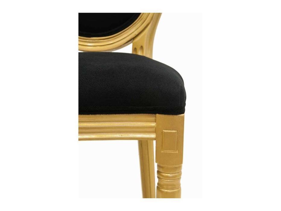 Interior: Volker: стул  (черный, золото)