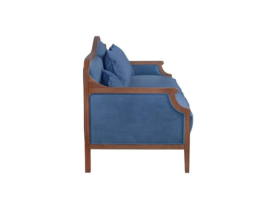 Interior: Madesta: диван 4 местный  (синий)