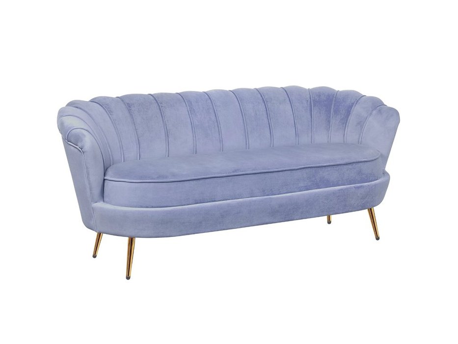 Interior: Pearl Triple: диван 3 местный ракушка (синий)
