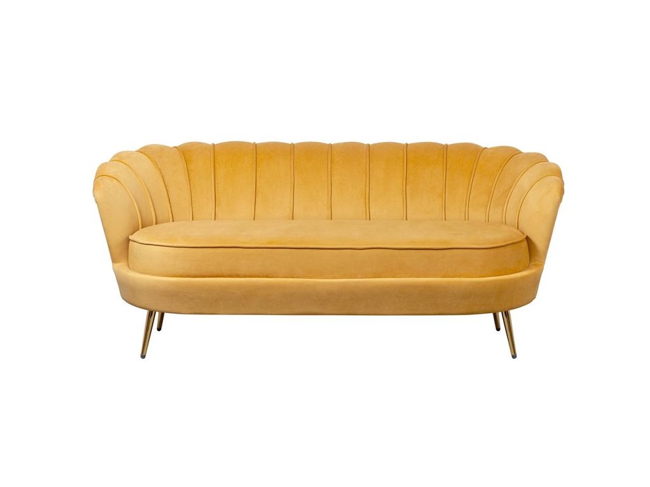 Interior: Pearl Triple: диван 3 местный ракушка (желтый)