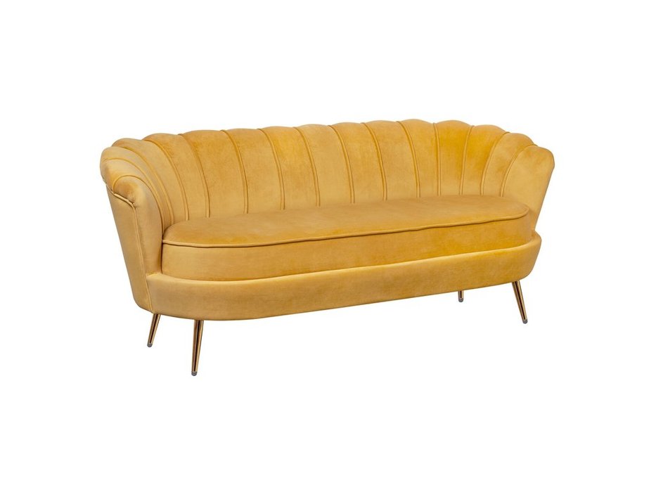 Interior: Pearl Triple: диван 3 местный ракушка (желтый)