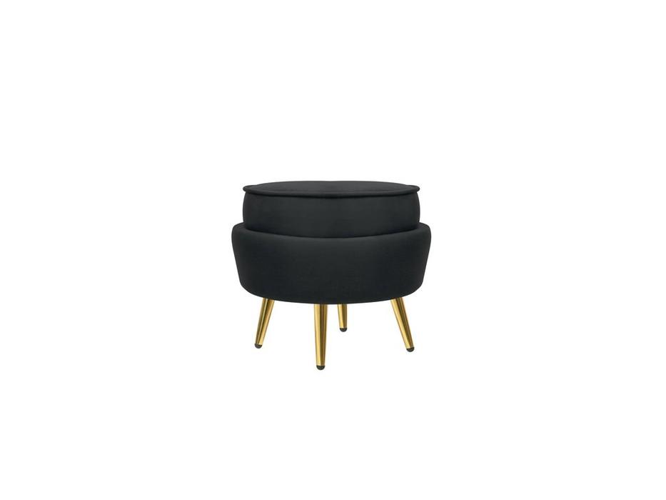 Interior: Pearl Adorn: пуф  (черный)