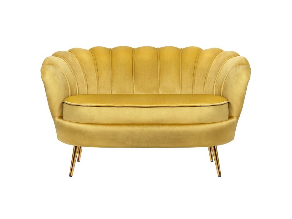 Interior: Pearl Double: диван 2 местный (желтый)