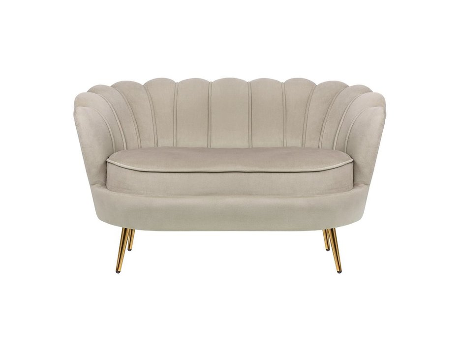 Interior: Pearl Double: диван 2 местный (светло коричневый)