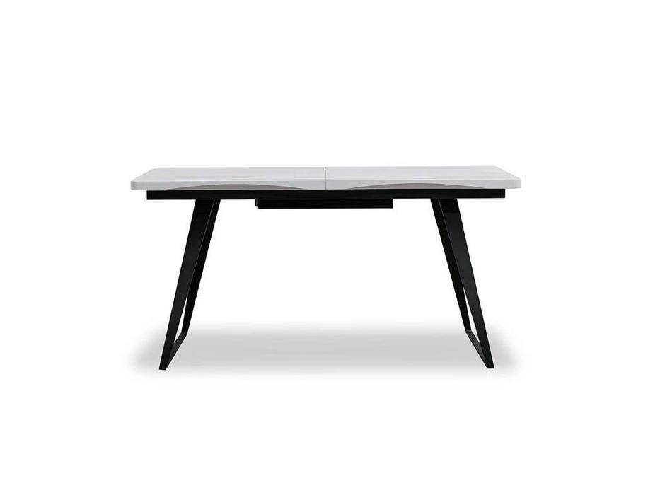 ESF: стол обеденный  раскладной (белый, черный)