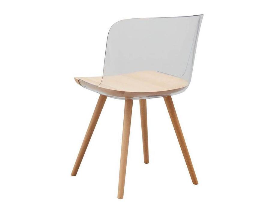 ESF: стул  (прозрачный, бук)