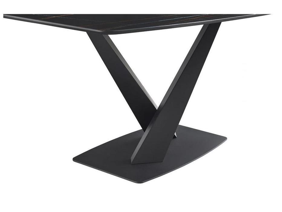 ESF: стол обеденный керамический MR35  (черный)