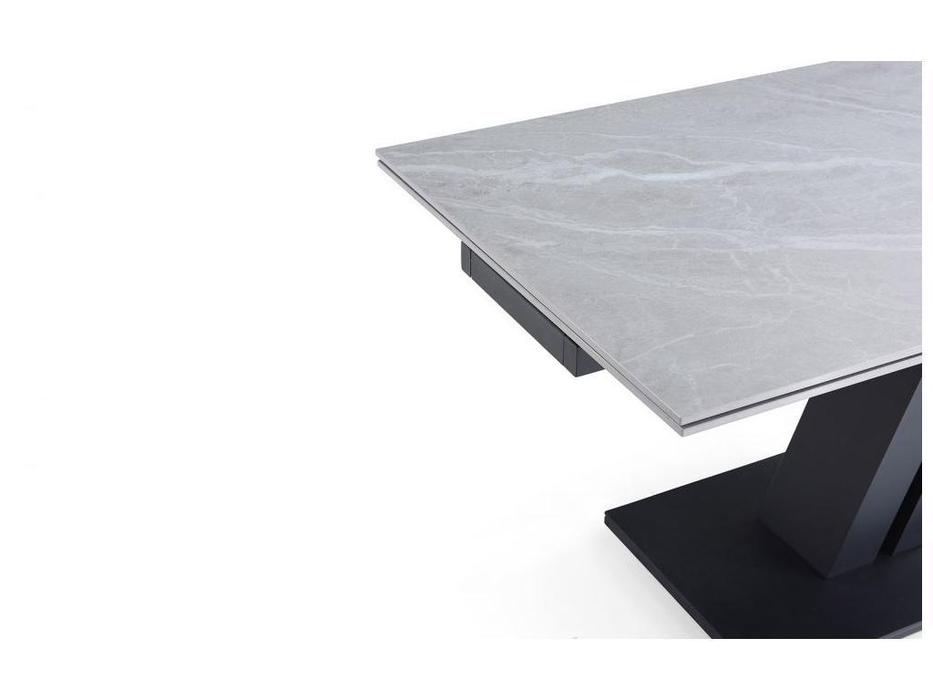 ESF: стол обеденный раскладной  (камень серый)