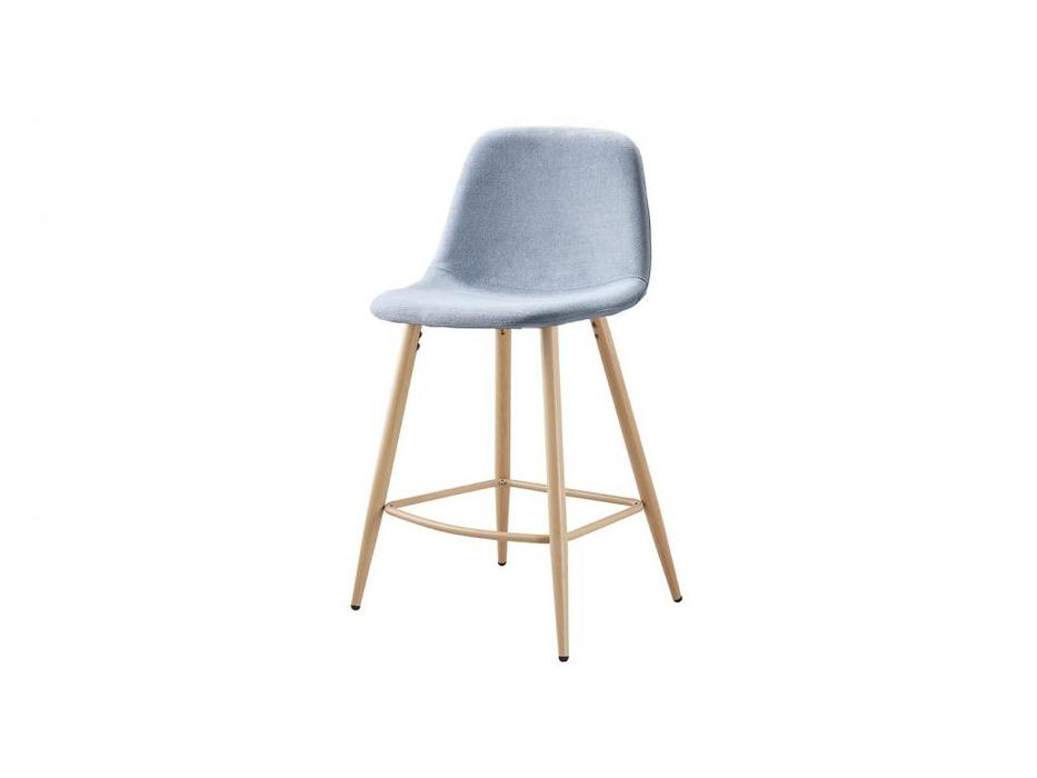 ESF: стул полубарный  (голубой)