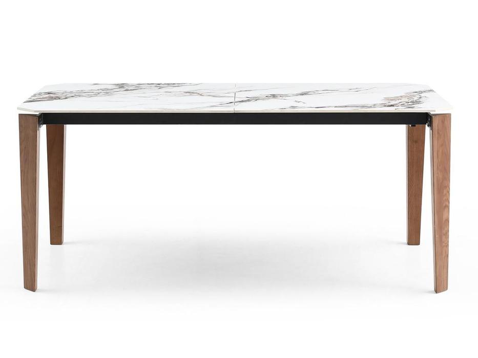 ESF: стол обеденный раскладной  (белая керамика)