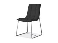 ESF: стул  искусственная кожа (черный, белый)