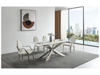 ESF: стол и стулья  (белый камень)