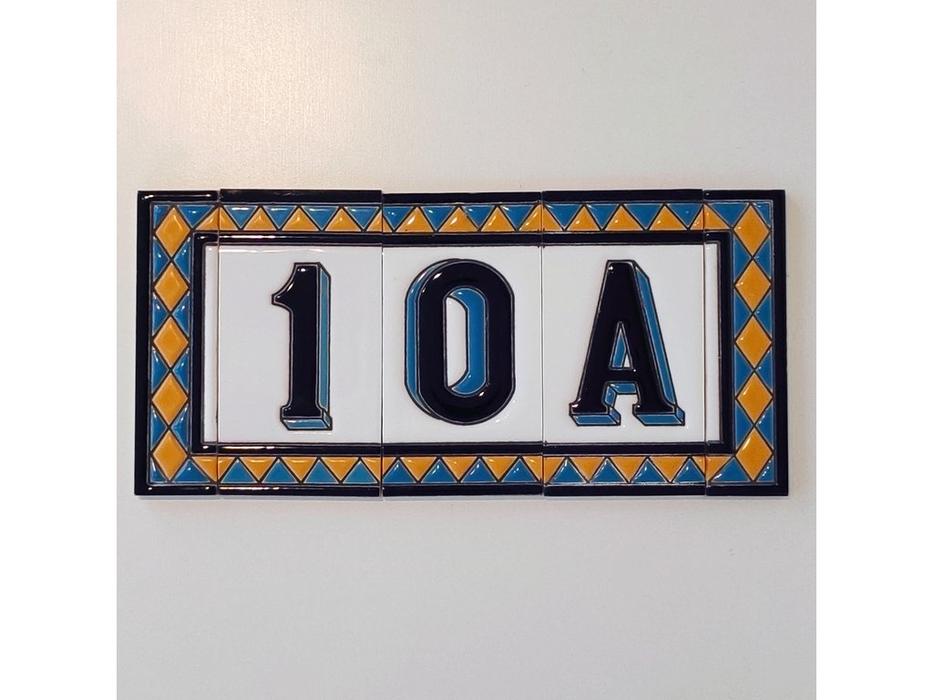 Artecer: Tamano: номер на дверь 10А  Rombo