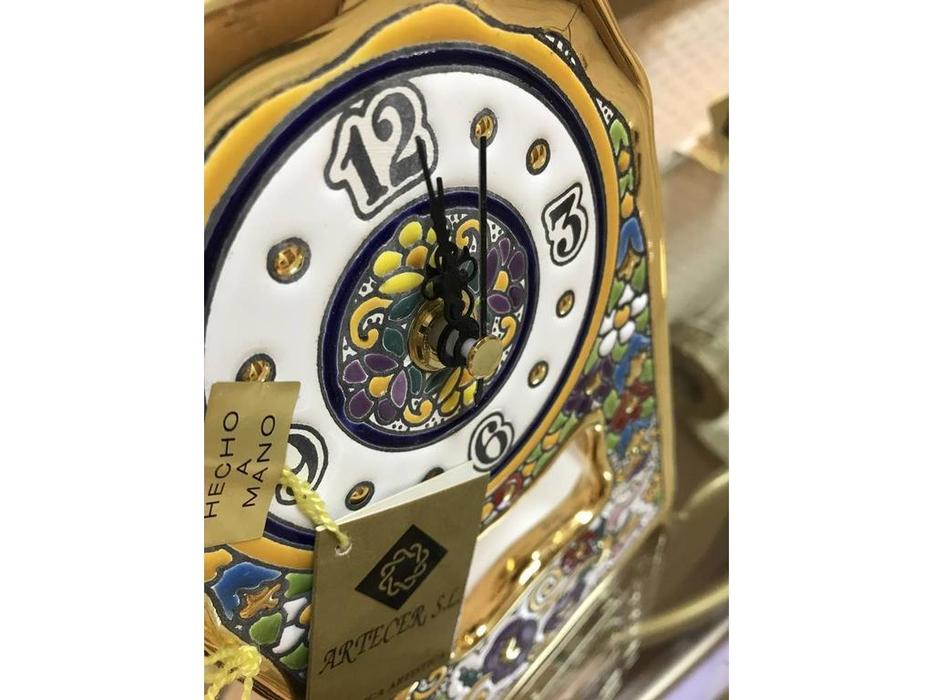 Artecer: часы настольные  с маятником 11х18см (золото)