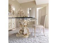 Cafissi: Bellosguardo: стул  Gruppo III (белый с золотом) ткань