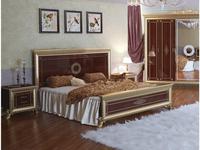 Мэри: Версаль: кровать 160х200  (орех)