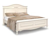 Arco: Прованс: кровать 160х200  (белый, патина)