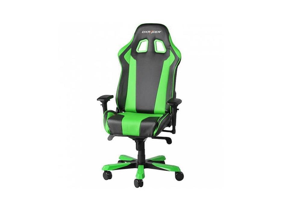 DXRacer: King: кресло компьютерное  (черный, зеленый)