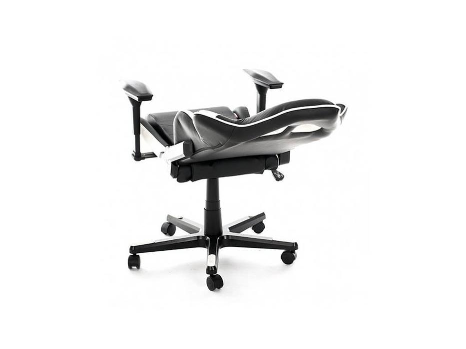 DXRacer: Racing: кресло компьютерное  (черный, белый)