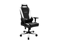 DXRacer: Iron: кресло компьютерное  (черный, белый)