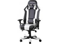 DXRacer: King: кресло компьютерное  (черный, белый)