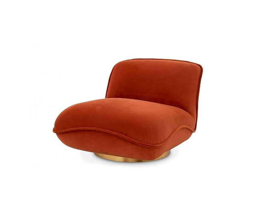 Eichholtz: Relax: кресло поворотное  (оранжевый)