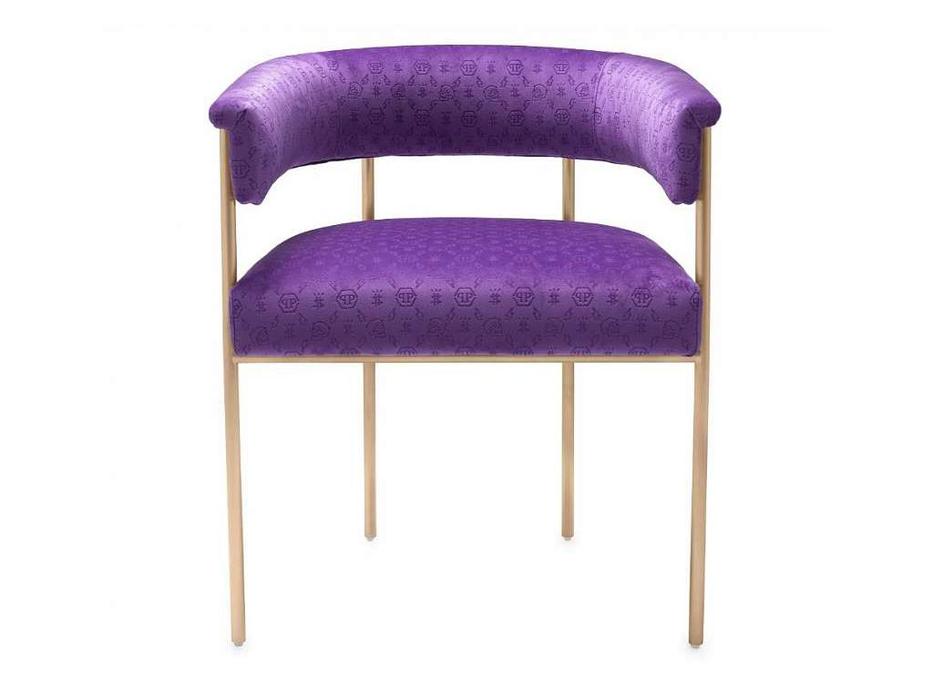 Eichholtz: Monogram: стул обеденный  (фиолетовый)
