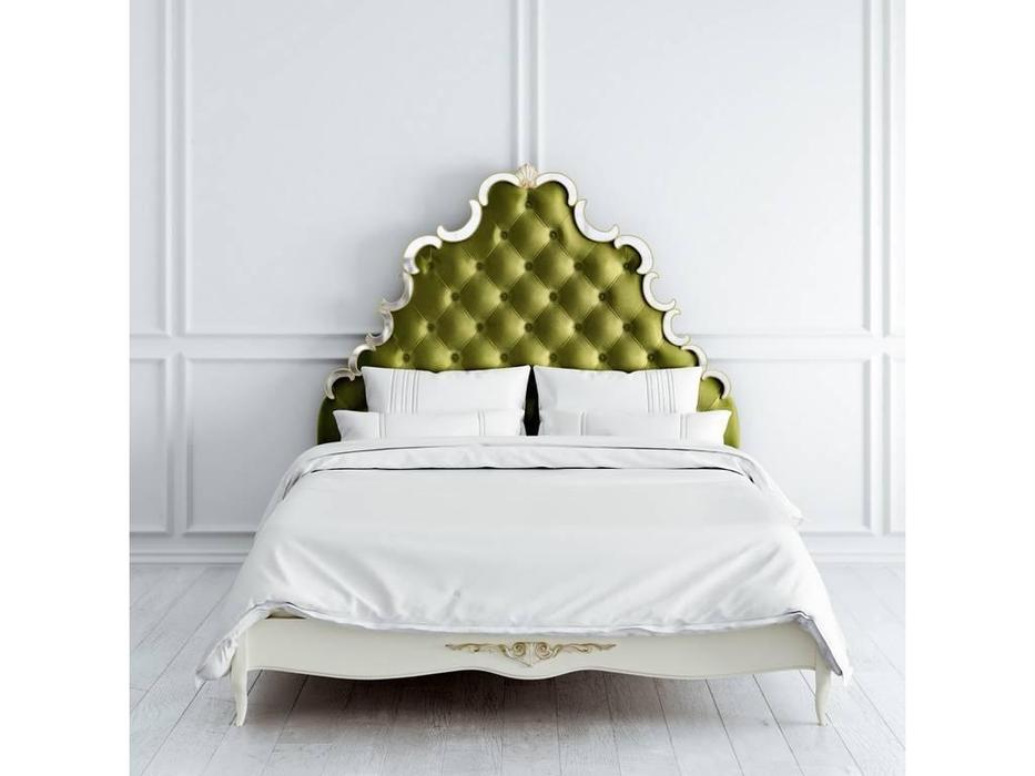 Latelier Du Meuble: Atelier Home: кровать 160х200  (слоновая кость, золото)