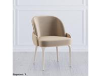 LAtelier Du Meuble: Primo: стул мягкий  (белый)