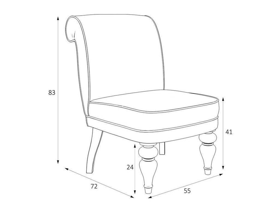LAtelier Du Meuble: Лира: кресло  (коричневый, черный)