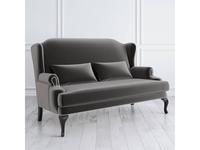 LAtelier Du Meuble: Френсис: диван 2 местный  (серый, черный)