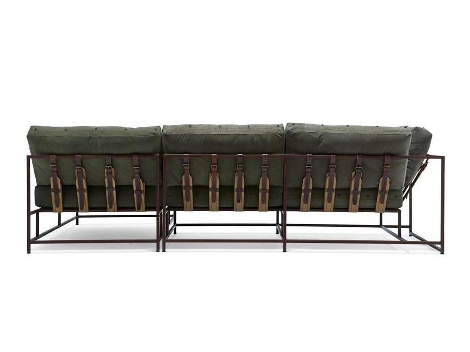 The Sofa: Loft: диван 3-х местный Милитари (оливковый)