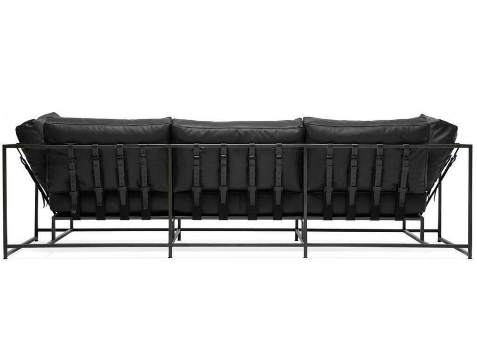 The Sofa: Loft: диван 3-х местный Лорд (черный)